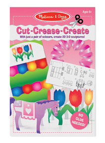 Melissa & Doug - Cut-Crease-Create - Pink | KidzInc Australia | Online Educational Toy Store