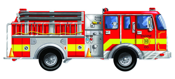 Melissa & Doug Puzzle 24 Pieces - Giant Firetruck | KidzInc Australia | Online Educational Toy Store