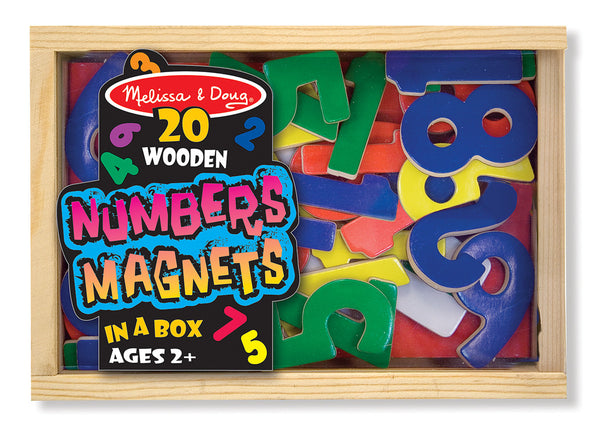 Melissa & Doug - Magnetic Wooden Numbers | KidzInc Australia | Online Educational Toy Store