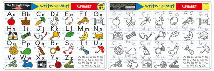 Melissa & Doug - Write-A-Mat: Alphabet | KidzInc Australia | Online Educational Toy Store