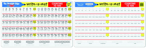 Melissa & Doug - Counting to 100 Write-A-Mat | KidzInc Australia | Online Educational Toy Store
