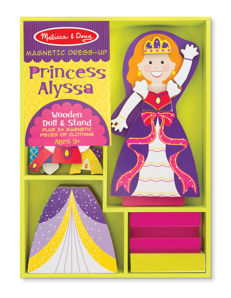 Melissa & Doug - Princess Alyssa Magnetic Dress-Up | KidzInc Australia | Online Educational Toy Store