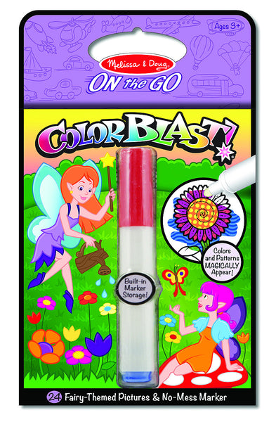 Melissa & Doug - On The Go - Color Blast! - Fairies | KidzInc Australia | Online Educational Toy Store