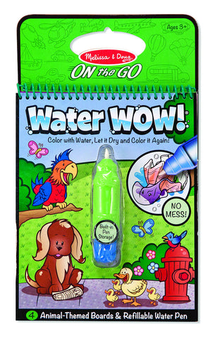Melissa & Doug - On The Go - Water WOW! - Animals | KidzInc Australia | Online Educational Toy Store
