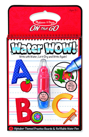 Melissa & Doug - On The Go - Water WOW! - Letters | KidzInc Australia | Online Educational Toy Store