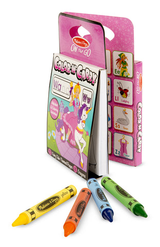 Melissa & Doug - On The Go - Color-N-Carry - Fairy Tale | KidzInc Australia | Online Educational Toy Store