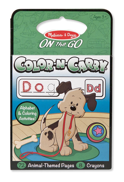Melissa & Doug - On The Go - Color-N-Carry - Animals | KidzInc Australia | Online Educational Toy Store