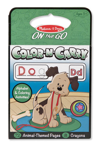 Melissa & Doug - On The Go - Color-N-Carry - Animals | KidzInc Australia | Online Educational Toy Store