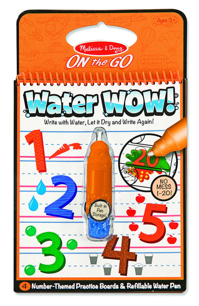 Melissa & Doug - On The Go - Water WOW! - Numbers | KidzInc Australia | Online Educational Toy Store