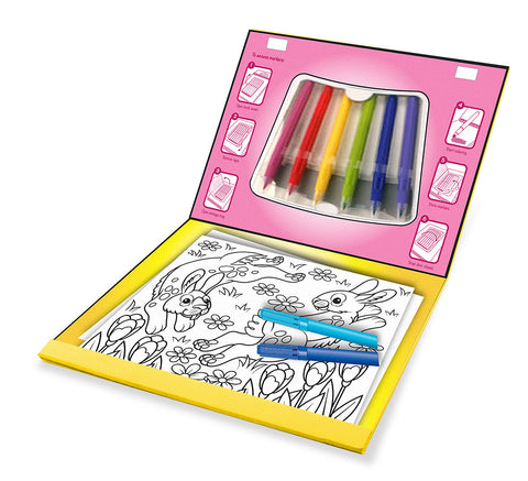 Melissa & Doug - On The Go - Magic Art Studio - Pink | KidzInc Australia | Online Educational Toy Store