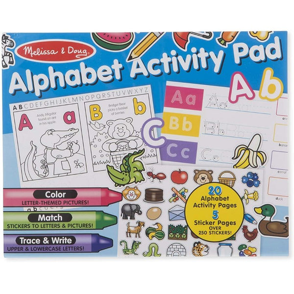 Melissa and Doug Alphabet Activity Pad | KidzInc Australia Online Educational Toys