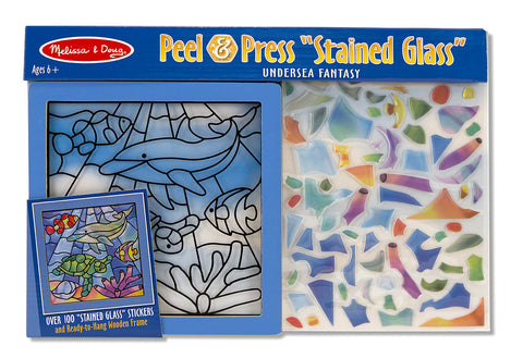 Melissa & Doug - Stained Glass Undersea Fantasy | KidzInc Australia | Online Educational Toy Store