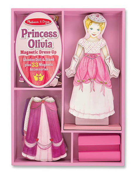 Melissa & Doug - Princess Olivia Magnetic Dress-Up | KidzInc Australia | Online Educational Toy Store