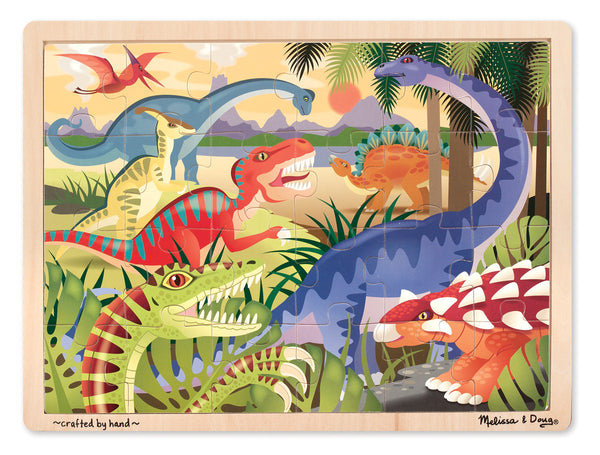 Melissa & Doug Puzzle 24 Pieces - Dinosaurs | KidzInc Australia | Online Educational Toy Store