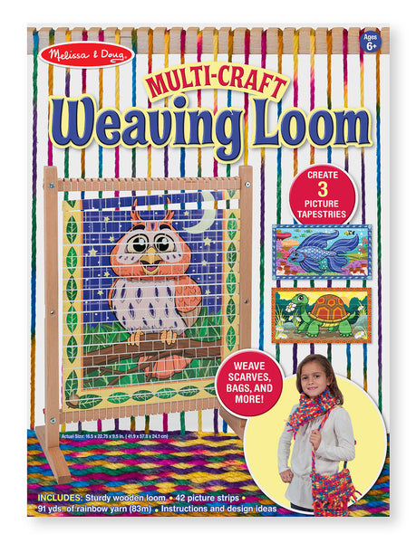 Melissa & Doug - Multi-Craft Weaving Loom | KidzInc Australia | Online Educational Toy Store