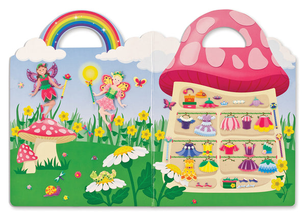 Melissa & Doug - Reusable Puffy Sticker Play Set - Fairy | KidzInc Australia | Online Educational Toy Store