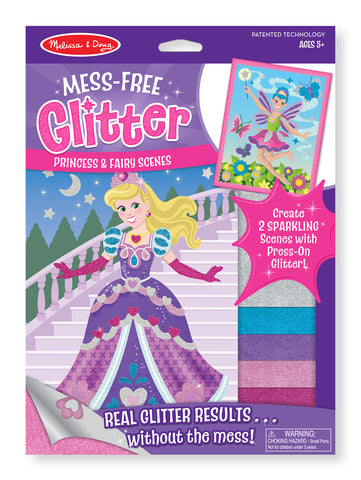 Melissa & Doug - Mess Free Glitter: Princess & Fairy Scenes | KidzInc Australia | Online Educational Toy Store