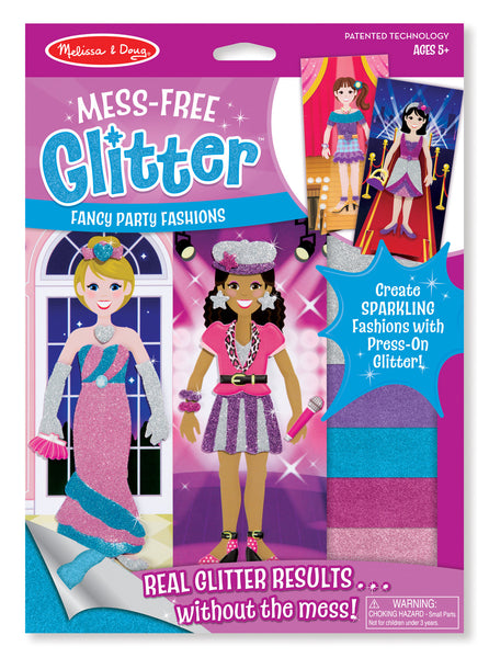 Melissa & Doug - Mess-Free Stickers: Fancy Party Fashions | KidzInc Australia | Online Educational Toy Store