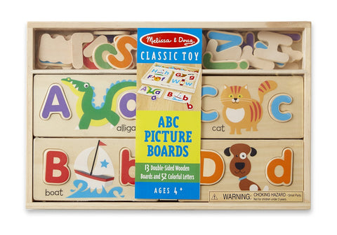 Melissa & Doug - ABC Picture Boards | KidzInc Australia | Online Educational Toy Store