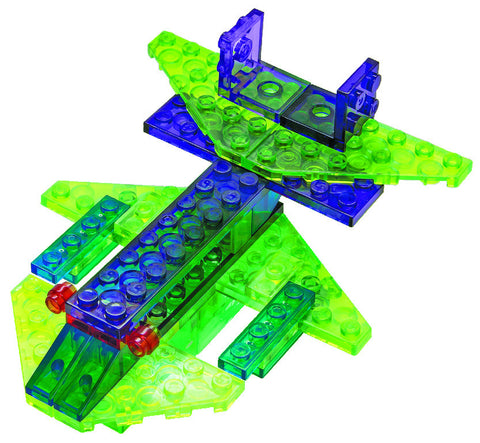 Laser Pegs - 4 in 1 Aircraft | KidzInc Australia | Online Educational Toy Store