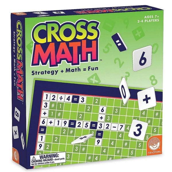 Mindware CrossMath Game | Math Games for Kids | KidzInc Australia 1