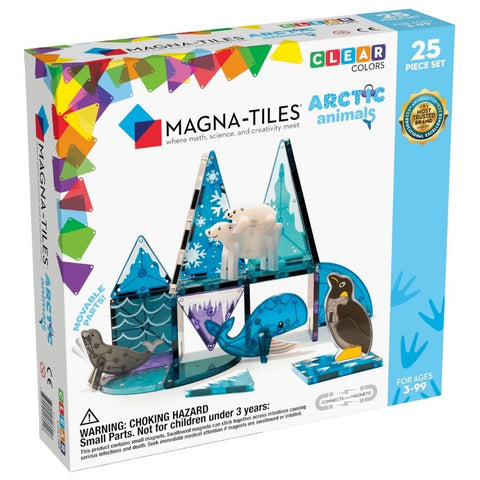 Magna Tiles - Arctic Animals 25 Piece Set Magnetic Tiles