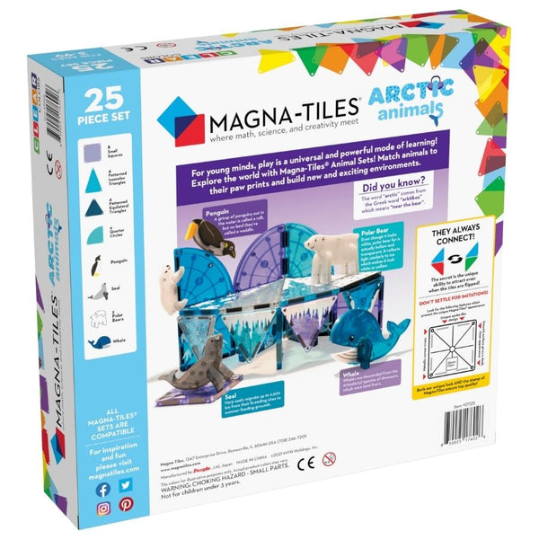 Magna Tiles - Arctic Animals 25 Piece Set Magnetic Tiles