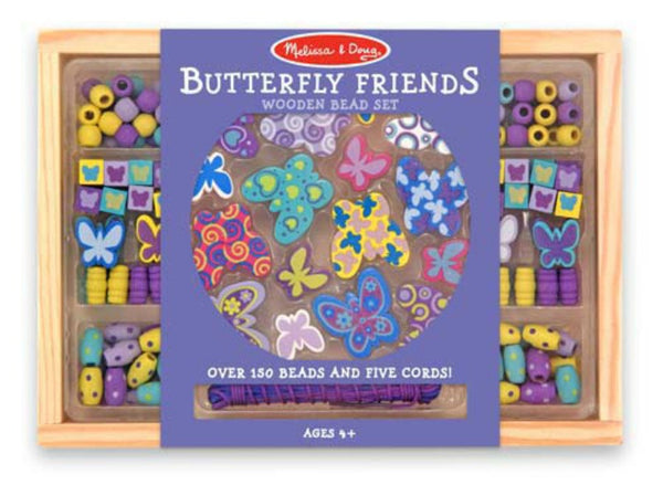 Melissa & Doug - Butterfly Friends Bead Set | KidzInc Australia | Online Educational Toy Store