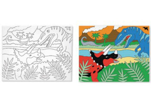 Melissa & Doug - Canvas Creations - Dinosaur | KidzInc Australia | Online Educational Toy Store