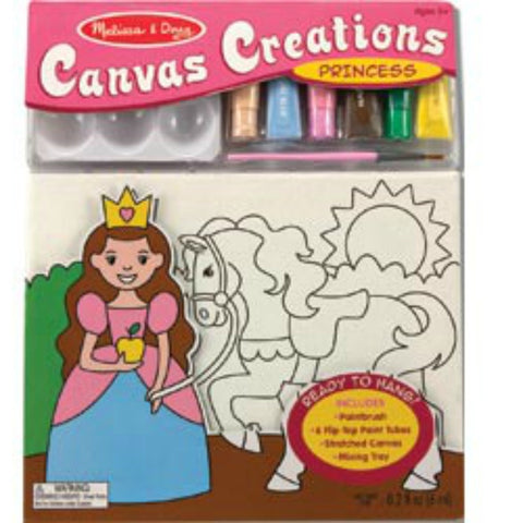 Melissa & Doug - Canvas Creations - Princess | KidzInc Australia | Online Educational Toy Store