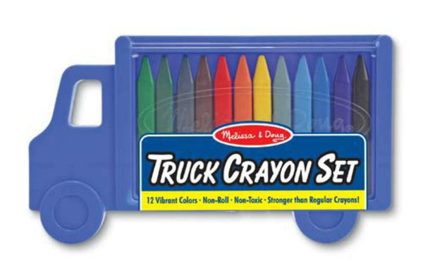 Melissa & Doug - Crayon Set - Truck | KidzInc Australia | Online Educational Toy Store