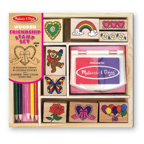 Melissa & Doug - Friendship Stamp Set | KidzInc Australia | Online Educational Toy Store