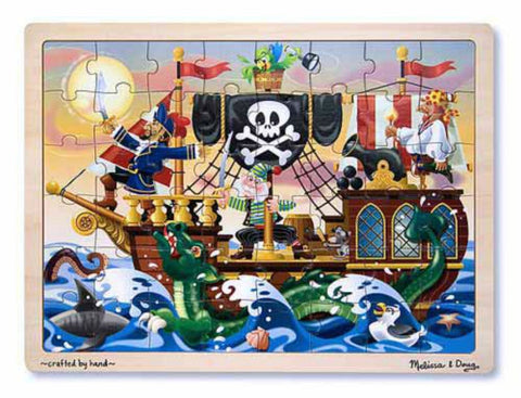 Melissa & Doug Puzzle 48 Pieces - Pirate Adventure | KidzInc Australia | Online Educational Toy Store