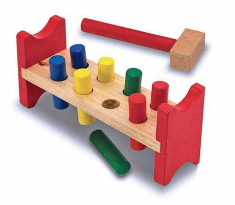 Melissa & Doug - Pound-a-Peg | KidzInc Australia | Online Educational Toy Store