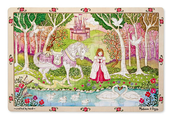 Melissa & Doug Puzzle 96 Pieces - Princesses | KidzInc Australia | Online Educational Toy Store