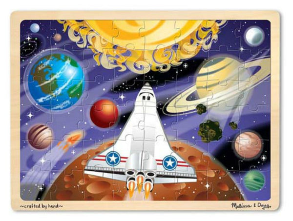 Melissa & Doug Puzzle 48 Pieces - Space Voyage | KidzInc Australia | Online Educational Toy Store