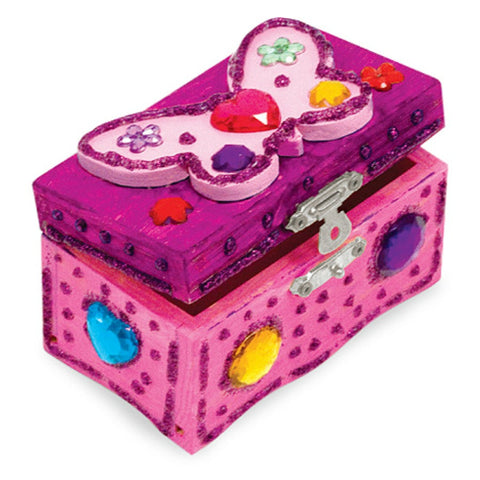 Melissa & Doug - Wooden Butterfly Chest - DYO | KidzInc Australia | Online Educational Toy Store