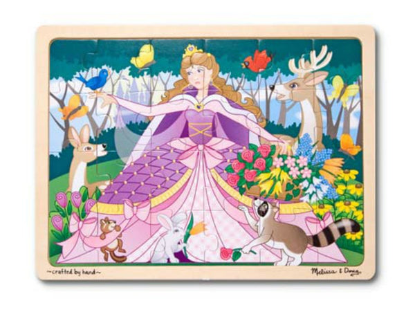 Melissa & Doug Puzzle 24 Pieces - Woodland Princess | KidzInc Australia | Online Educational Toy Store