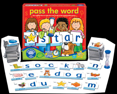 Orchard Toys - Pass The Word Game | KidzInc Australia | Online Educational Toy Store