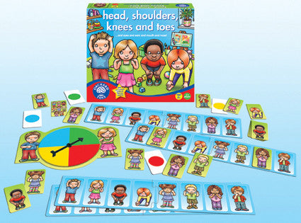 Orchard Toys - Heads, Shoulders, Knees & Toes Game | KidzInc Australia | Online Educational Toy Store