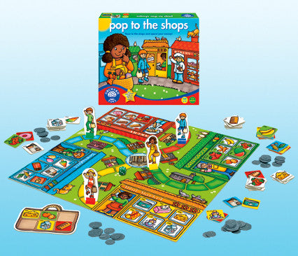 Orchard Toys - Pop to the Shops Game | KidzInc Australia | Online Educational Toy Store