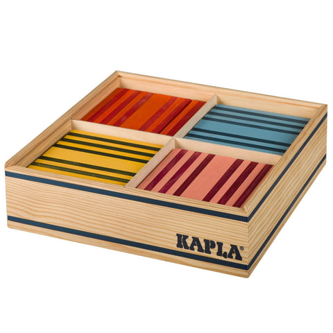 Kapla - Octocolour 100 Wooden Planks | KidzInc Australia | Online Educational Toy Store
