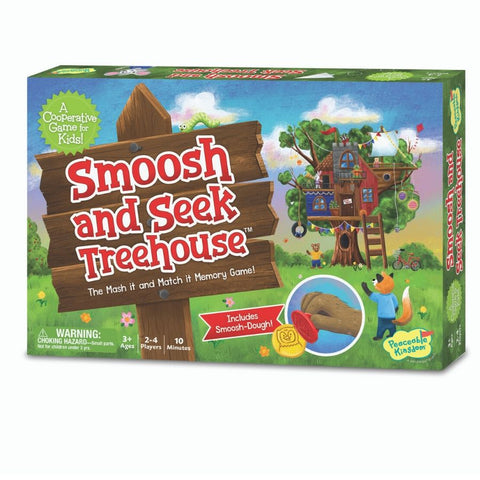 Peaceable Kingdom Smoosh and Seek Treehouse Game | Kidzinc Australia