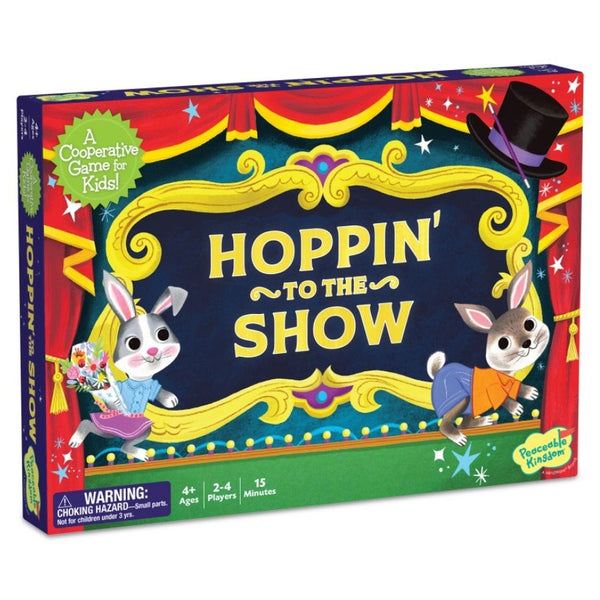 Peaceable Kingdom Hoppin’ To the Show Game for Preschoolers | KidzInc Australia | Educational Toys Online