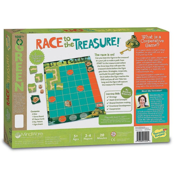 Peaceable Kingdom Race to the Treasure Board Game | KidzInc Australia | Educational Toys Online 4