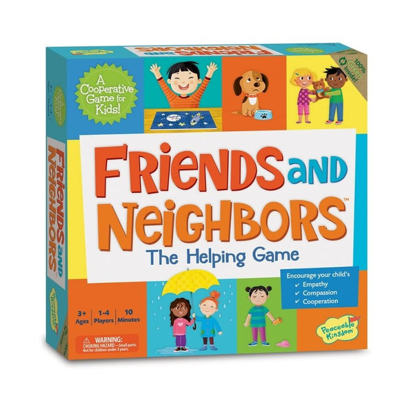 Peaceable Kingdom Game Friends & Neighbours Board Game | KidzInc