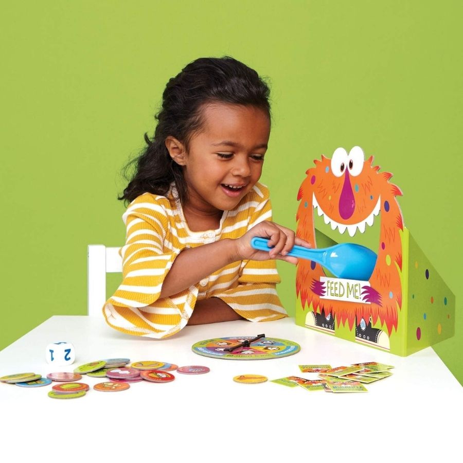 Peaceable Kingdom Feed The Woozle Preschool Game | KidzInc Australia 4