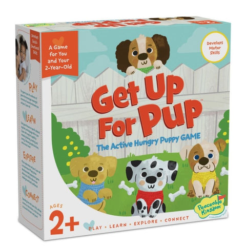 Peaceable Kingdom Get Up for Pup Game for Toddlers | KidzInc Australia | Educational Toys Online
