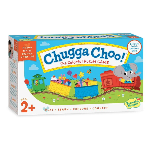 Peaceable Kingdom Chugga Choo Puzzle Game for Toddlers | KidzInc Australia
