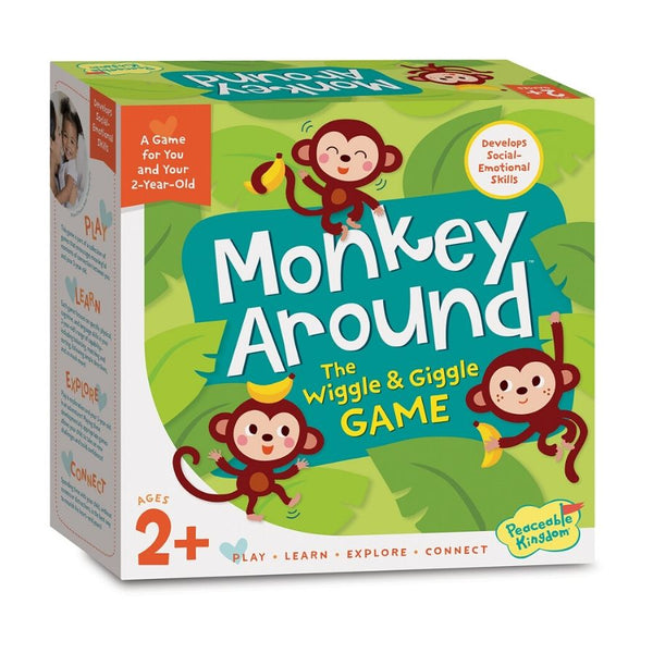 Peaceable Kingdom Game Monkey Around Game for Toddlers | KidzInc Australia